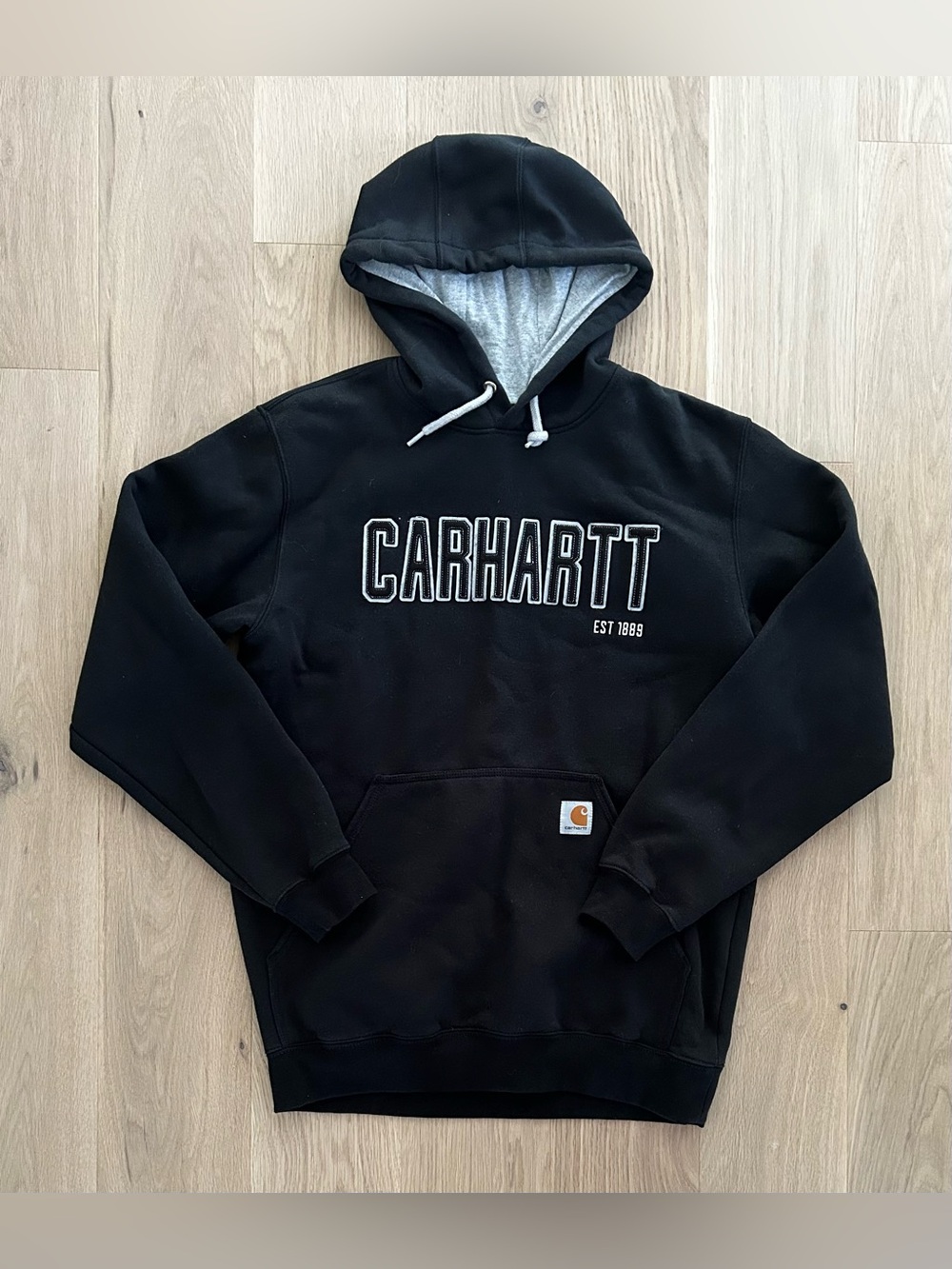 Carhartt Loose Fit Spellout Graphic Hooded Sweatshirt